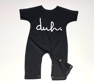 Toddler Behavior Romper - Skunk