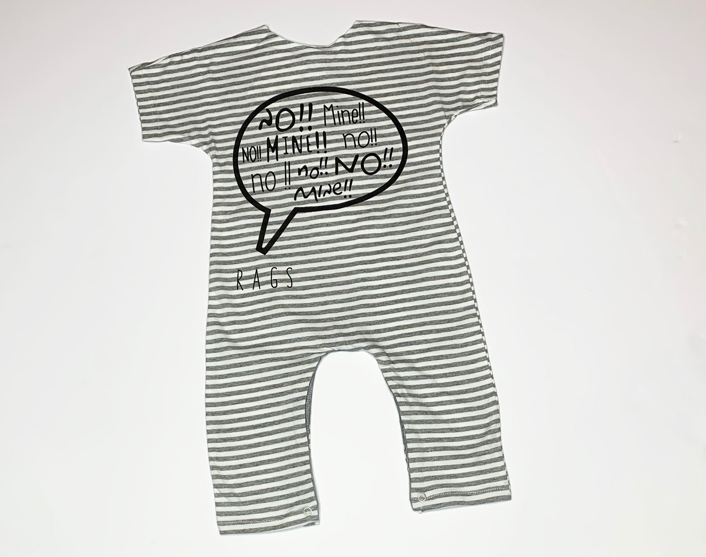 Toddler Behavior Romper - Skunk