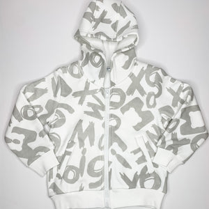 Graffiti Toddler Hoodie Jacket